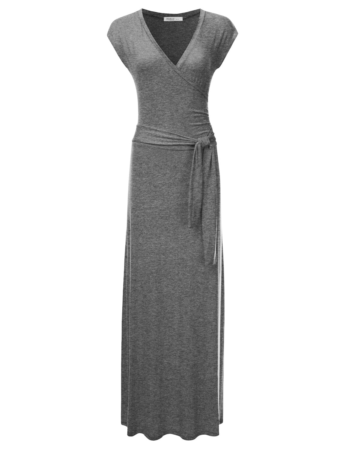 knee length dresses for ladies Sullivan Puff Sleeve Maxi Dress