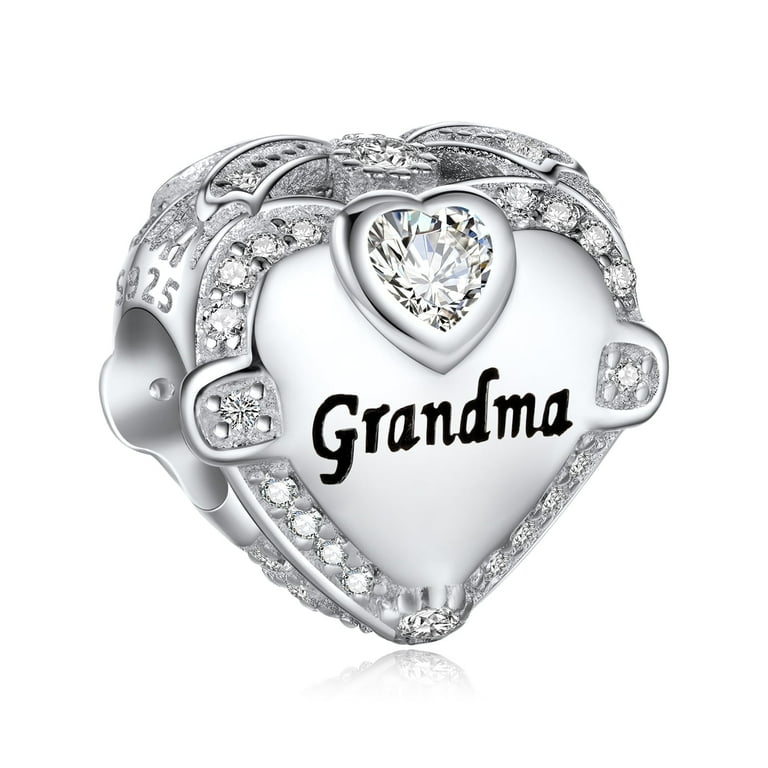 hn♡mama Forever Facets Mom Heart Cubic Zirconia 18