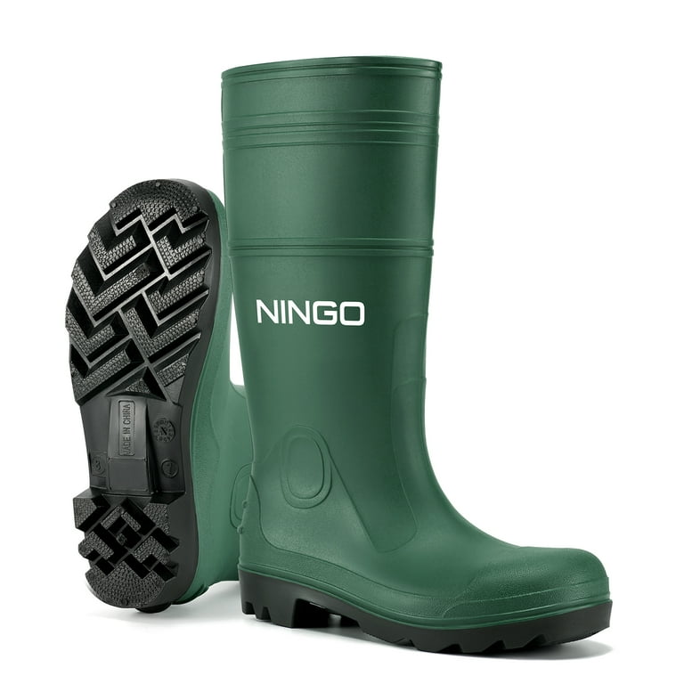 Steel toe rain boots walmart on sale