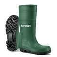 thumbnail image 1 of NINGO Waterproof Rubber Steel Toe Rain Boots for Men,Green Size 6, 1 of 7
