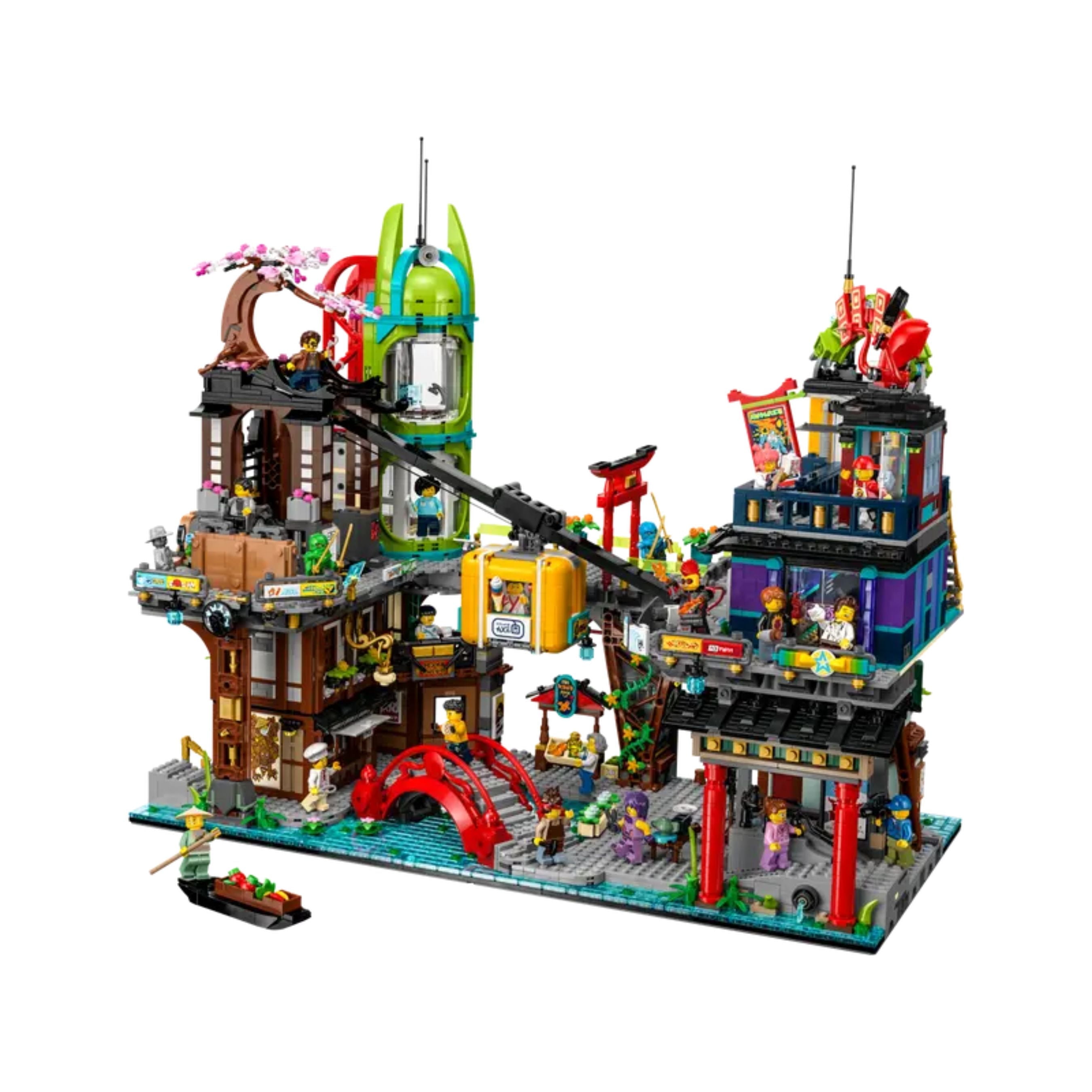 LEGO NINJAGO City Markets 71799 Building Set – Modular City