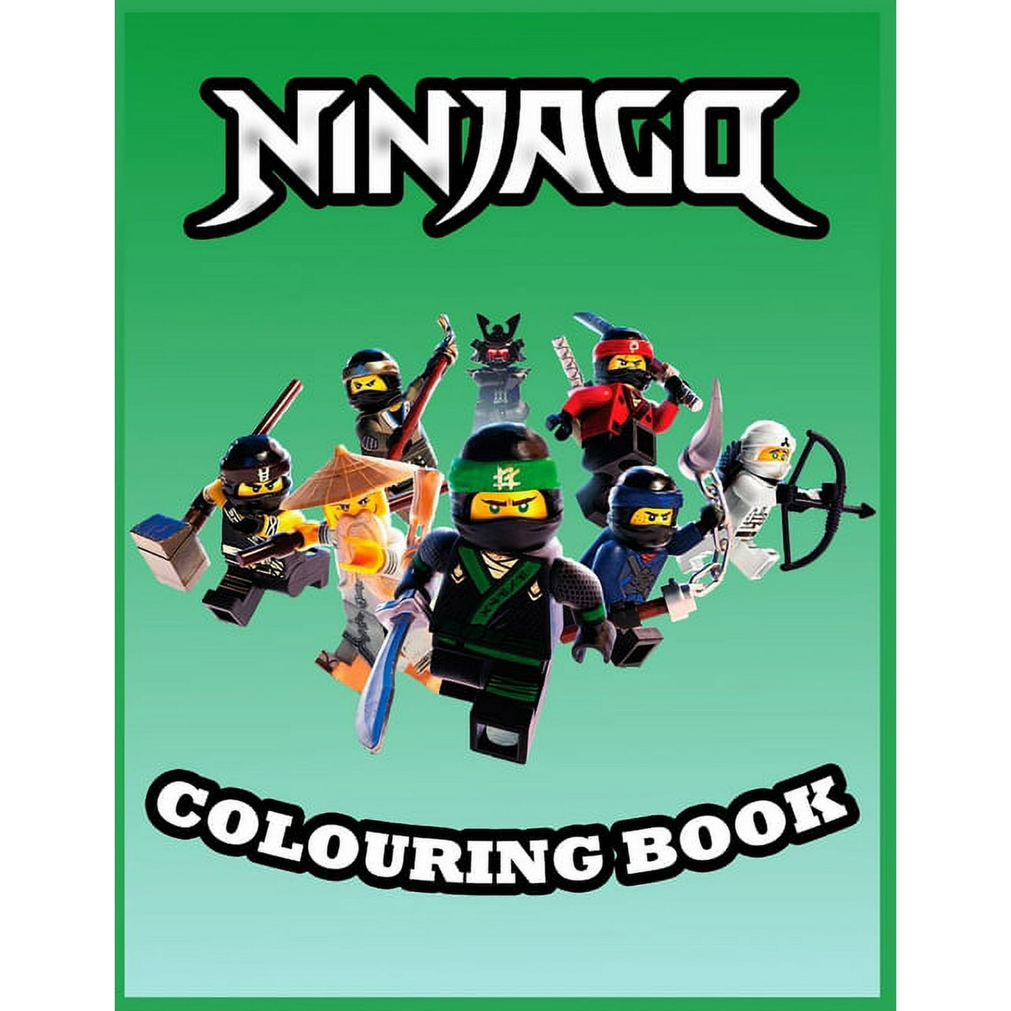 Lego Green Ninja Coloring Pages