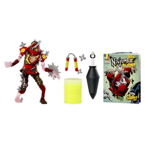 Ninjombie Action Figure - Grave Spin, Ninja Zombie with Slime, Ages 3+