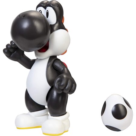 NINTD 4IN FIG BLACK YOSHI