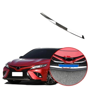 Evan-Fischer Front Bumper Trim Set For 2018-2019 Toyota Camry – Upper Left & Right, Textured Black