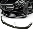 thumbnail image 1 of NINTE Front Bumper Lip for 2016-2019 Benz E-Class Sport W213 E400 AMG Carbon Fiber Style Splitter, 1 of 7