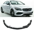 thumbnail image 1 of NINTE Front Bumper Lip for 2017-2019 Mercedes-Benz C117 CLA-Class CLA 250 4MATIC ABS Lower Spoiler Splitter Carbon Fiber Look, 1 of 9