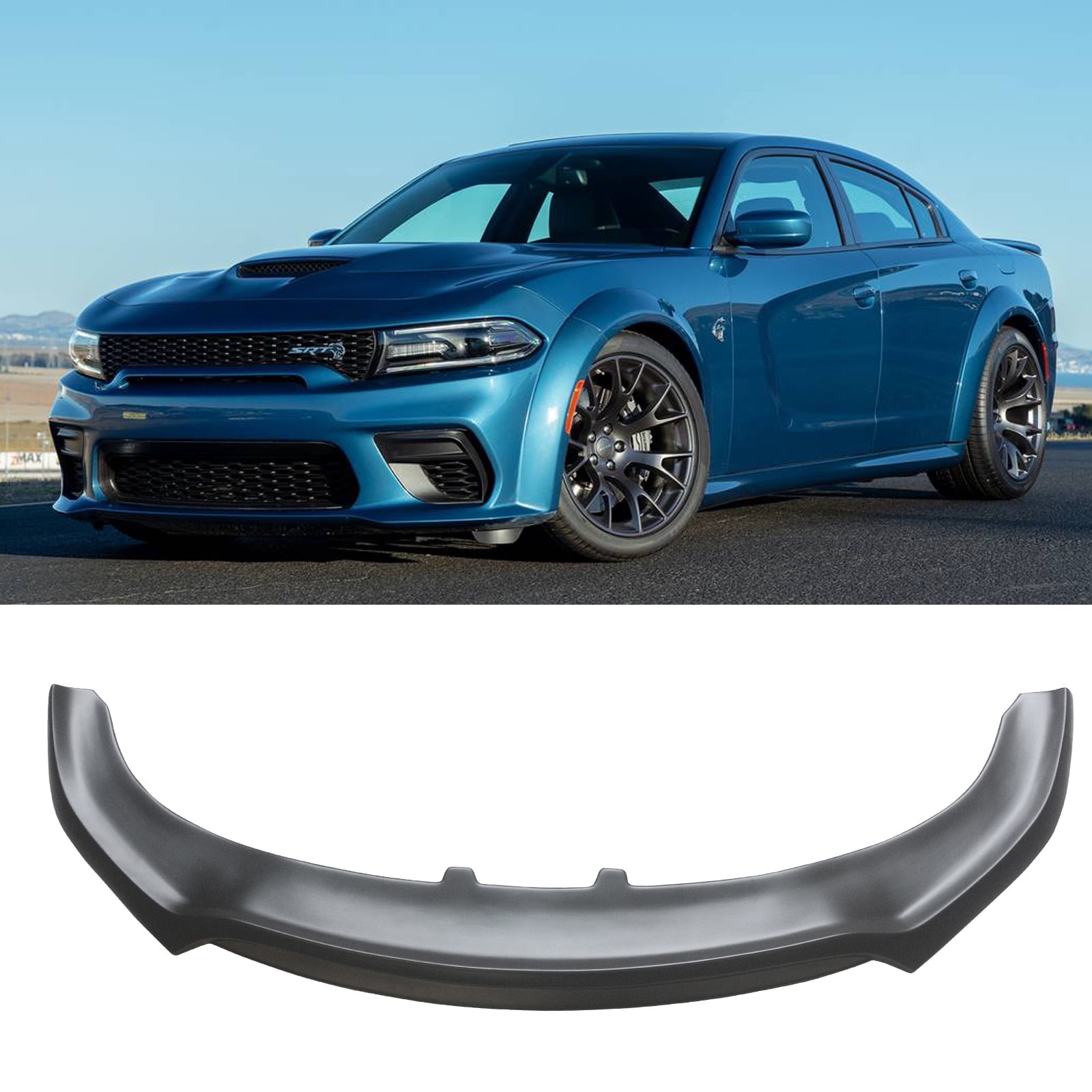 Unpainted Black Widebody Fender Flares For 2015-2023 Dodge Charger – 10PC ABS