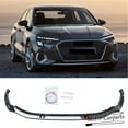 thumbnail image 1 of NINTE Front Bumper Lip for 2022 2023 Audi A3 8Y Spoiler Splitter Carbon Fiber Look, 1 of 11