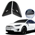 thumbnail image 1 of NINTE Mirror Covers Replacement for 2016-2022 Tesla Model X Rear View Mirror Caps ABS Carbon Fiber Look Style, 1 of 4