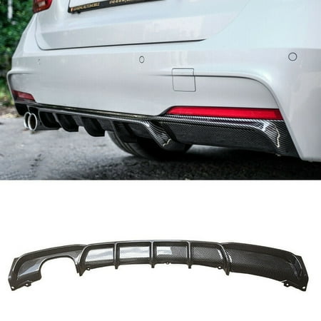 NINTE Rear Diffuser for BMW 3-Series F30 F31 M Sport Carbon Fiber Style 2012-2018