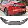 thumbnail image 1 of NINTE Rear Spoiler for 2017-2022 Tesla Model 3 V Style Sport Carbon Fiber, 1 of 9