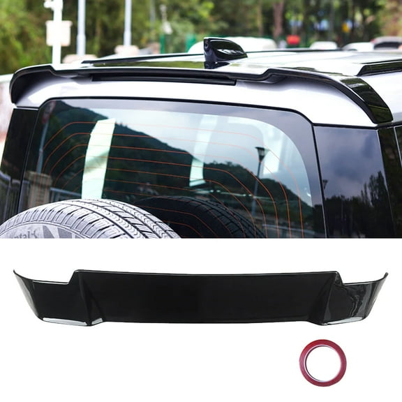 NINTE Rear Spoiler for 2020-2023 Land Rover Defender 90 110 130 L663 Boot Roof Spoiler Gloss Black