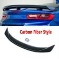 thumbnail image 1 of NINTE Rear Trunk Lid Wing Spoiler 2016-2023 Chevy Camaro Carbon Fiber Style ABS, 1 of 8
