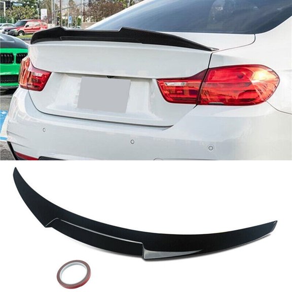 NINTE Rear Trunk Spoiler for 2014-2020 BMW 4 Series F33 F83 M4 Convertible 2 DOOR Tail Wing Gloss Black