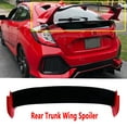 thumbnail image 1 of NINTE Rear Trunk Wing Spoiler for Honda Civic Type-R 2016-2021 Black and Red FK4 FK7 1PCS, 1 of 11