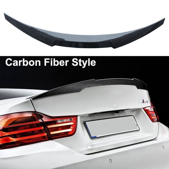 NINTE Rear Wing Spoiler for 2015-2020 BMW F82 M4 Coupe Carbon Fiber Style