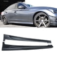 thumbnail image 1 of NINTE Side Skirt Panels Extension for 2014-2023 Infiniti Q50 Matte Black Trim A Pair, 1 of 10