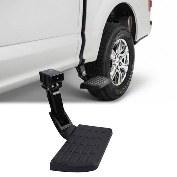 NINTE Side Truck Bed Step Retractable for 2015-2022 Ford F-150 Retractable BedStep 75412-01A
