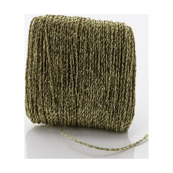 NIO Gold Polyester Twine, 64 Yards