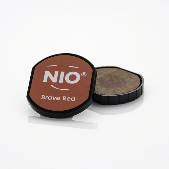 NIO Stamp Pad Brave Red, 2 Pack