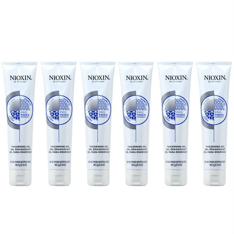 NIOXIN 3D Styling thickening Gel 5.1 oz (Pack Of 6)