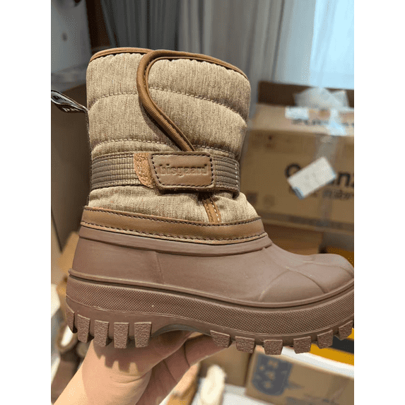 NIPAXO Children's Waterproof Winter Snow Boots, Warm Insulated Cold Weather Shoes for Boys & Girls