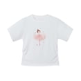 thumbnail image 1 of NIPAXO Girls Cartoon T-Shirt, Round Neck and Short Sleeve Cotton Shirts, 4-5Y, 1 of 7