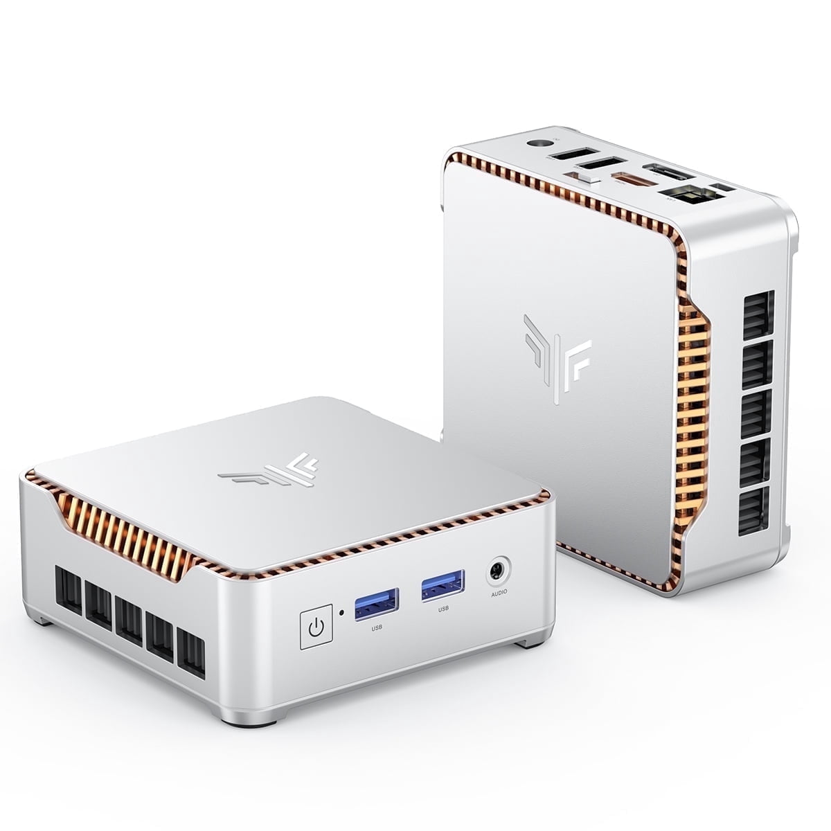 NIPOGI Mini Business PC, Intel N97, 16GB RAM, 512GB SSD, 4K