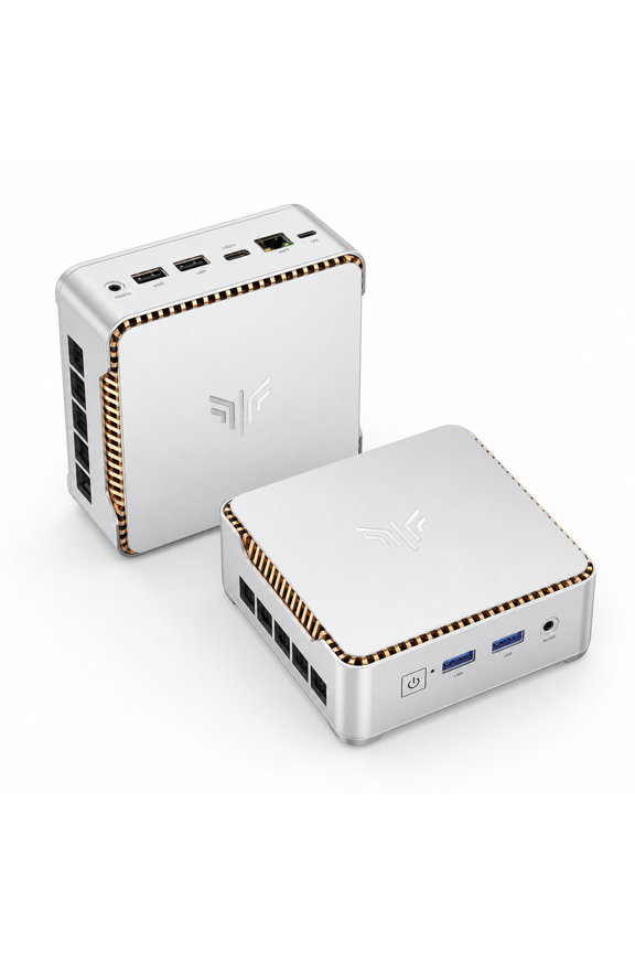 P2 Mini Business Desktop Computer,AMD Ryzen Embedded R2544 16GB DDR4 512GB SSD, Windows 11 Pro
