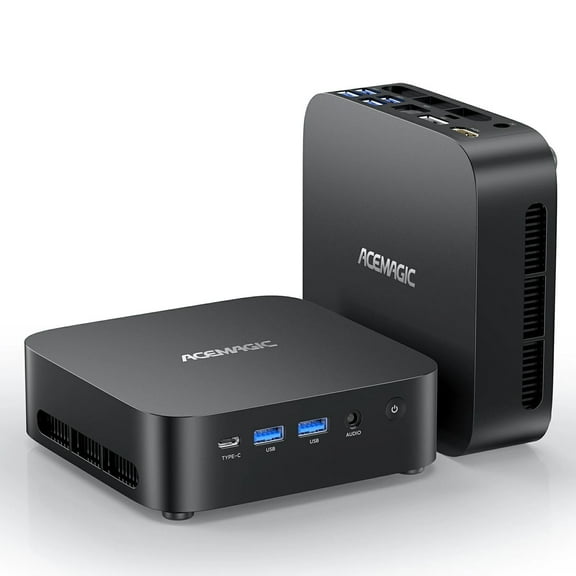 NIPOGI Mini Gaming PC AMD Ryzen 5 7430U 16GB DDR4 512GB SSD Mini Desktop Computer,Windows 11 Pro