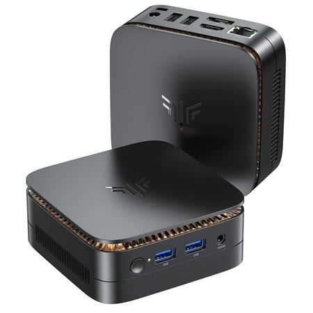 NIPOGI Mini PC intel 12th Gen N150 Processor, Mini Desktop Computers 16GB DDR4 512GB SSD Support 4K Display Win11 Pro