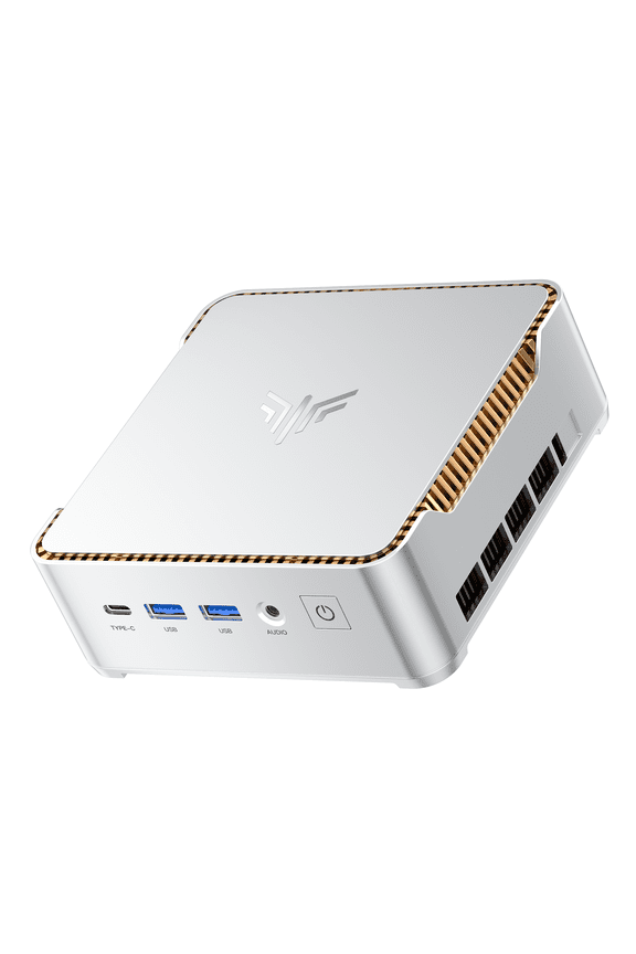 P2 Mini Business Desktop Computer,AMD Ryzen Embedded R2544 8GB DDR4 256GB SSD, Windows 11 Pro