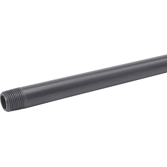 NIPPLE SCH80 PVC 1/2X48"