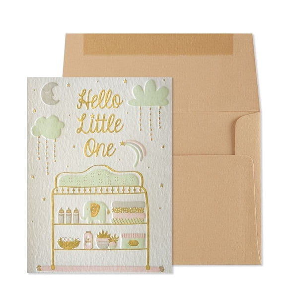 NIQUEA.D, Baby Nursery New Baby Card