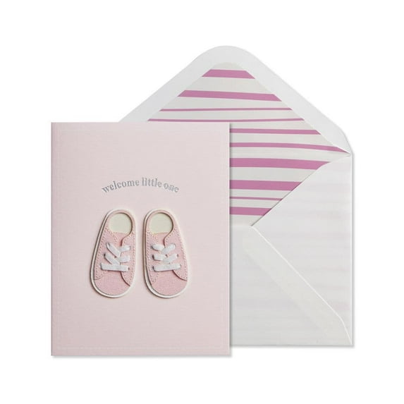 NIQUEA.D, Baby Sneakers Girl New Baby Card
