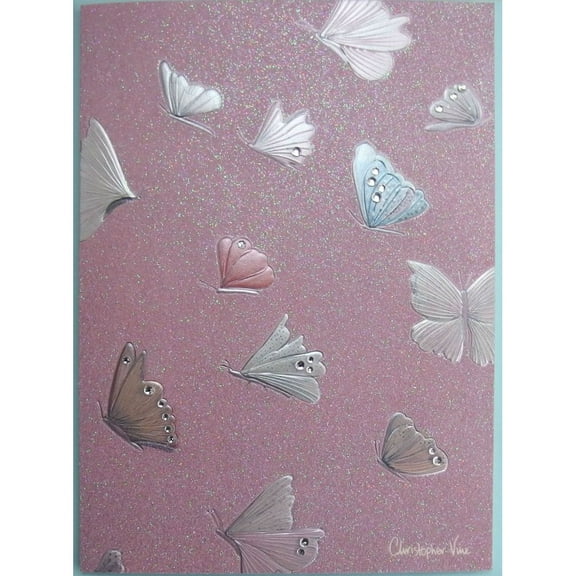 NIQUEA.D, Butterflies Blank Card