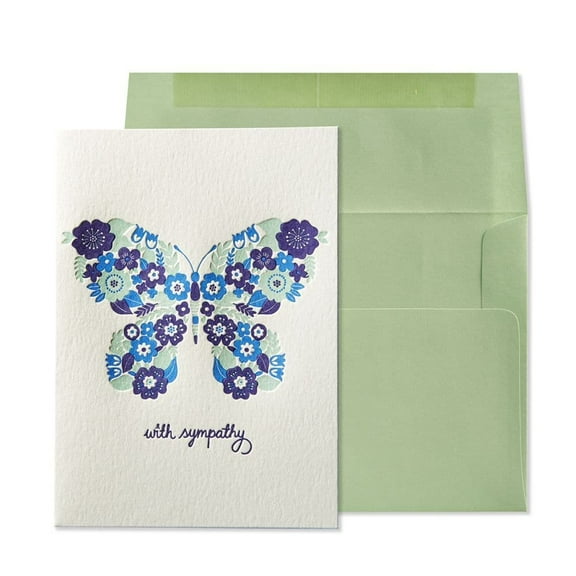 NIQUEA.D, Butterfly Sympathy Card