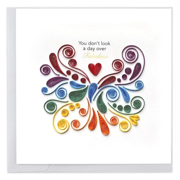 NIQUEA.D, Day over Fabulous Quilling Birthday Card