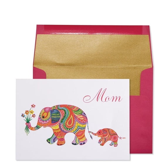 NIQUEA.D, Elephant Mom Birthday Card