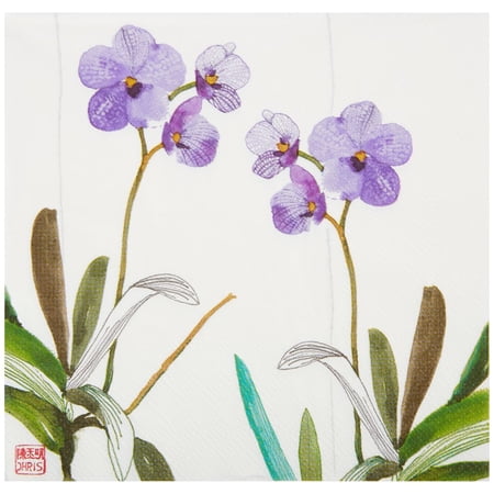 NIQUEA.D, Exotic Orchids Lunch Napkins