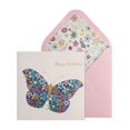 thumbnail image 1 of NIQUEA.D, Flower Butterfly Birthday Card, 1 of 4