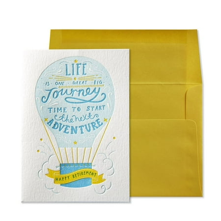 NIQUEA.D, Hot Air Balloon Retirement Card