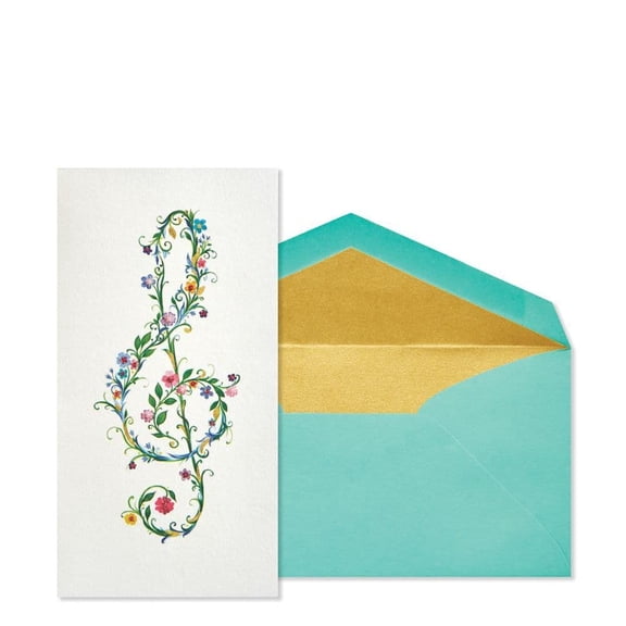 NIQUEA.D, Music Clef Blank Card