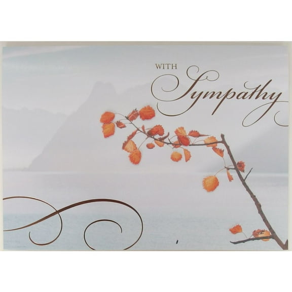 NIQUEA.D, Photo Scene with Vellum Branch Sympathy Card