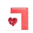 thumbnail image 1 of NIQUEA.D, Rose Heart Quilling Valentine's Day Card, 1 of 3