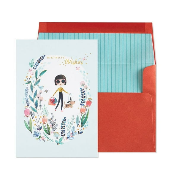 NIQUEA.D, Whimsy Lady Birthday Card