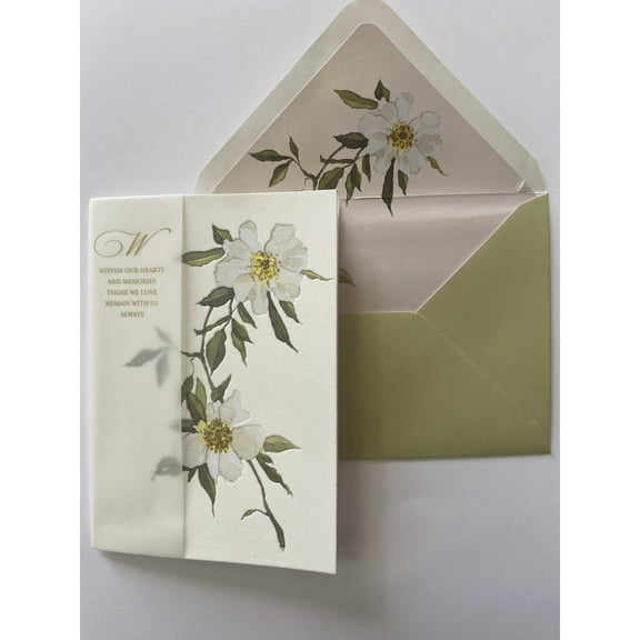 NIQUEA.D, Wild Roses Sympathy Card