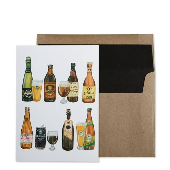 NIQUEA.D, World's Best Craft Beers Birthday Card
