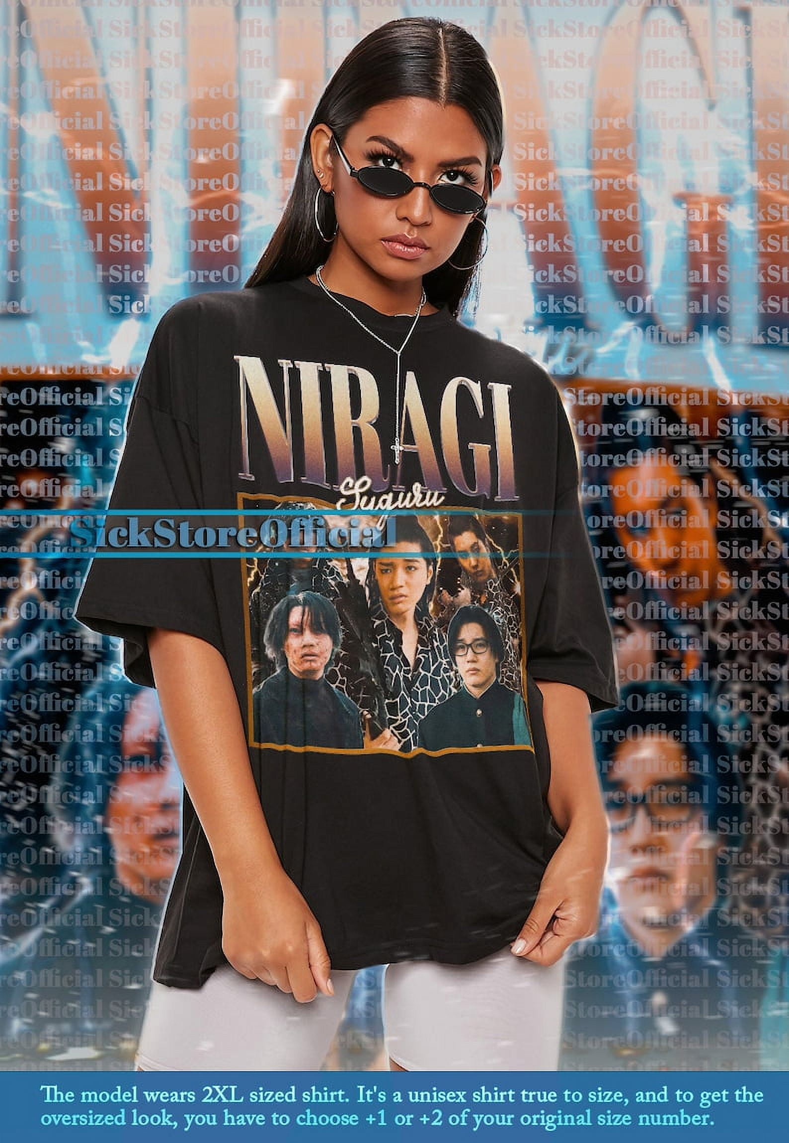 NIRAGI SUGURU Vintage Shirt, Niragi Suguru Homage Tshirt, Niragi Suguru ...